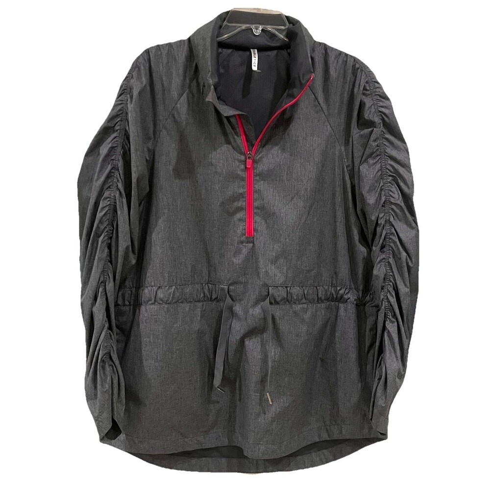 Fabletics Danielle Water Resistant Reflective Ankorak Hooded Jacket Pockets XL